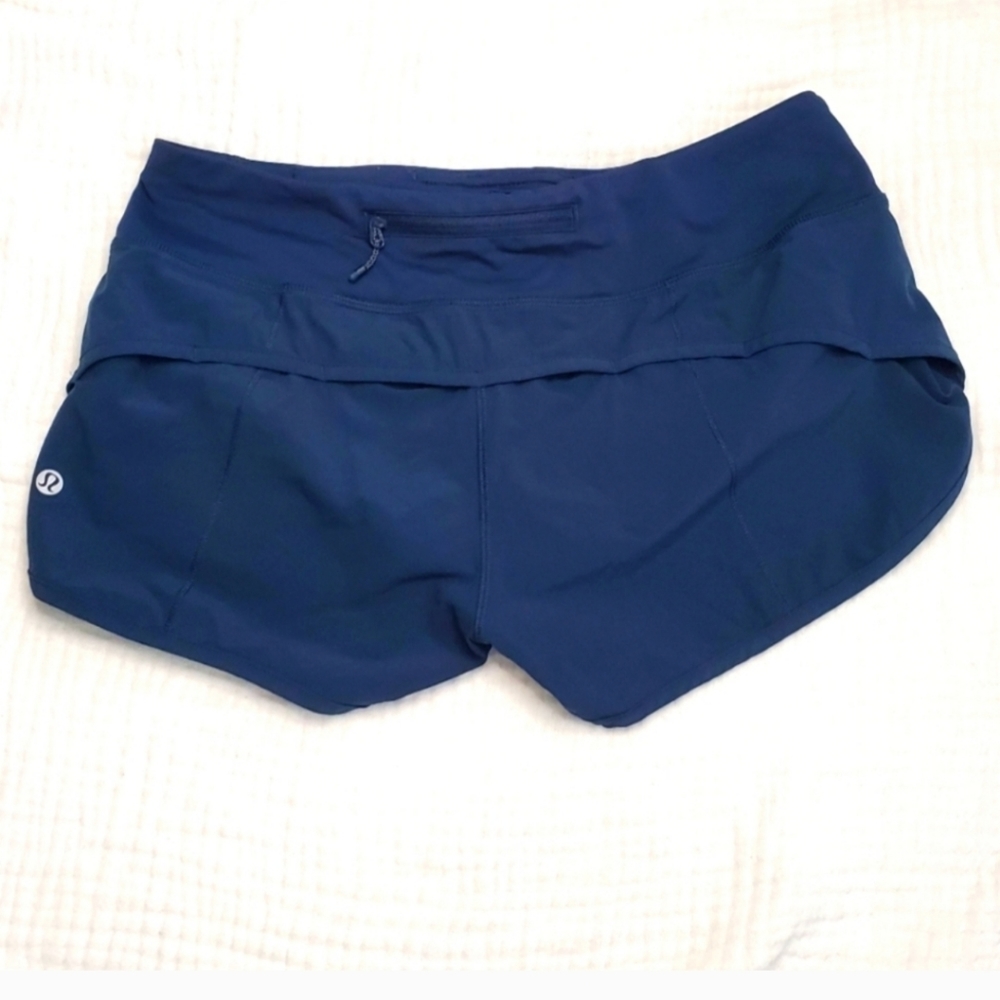 lululemon athletica Deep Blue Athletic Shorts